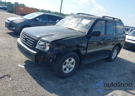 1999 Toyota Land Cruiser z USA, uszkodzony, nr VIN JT3HT05J7X0046743